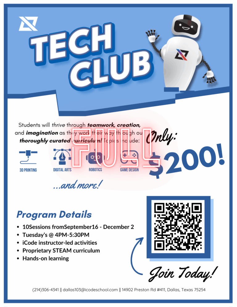 Tech Club Fall 2025